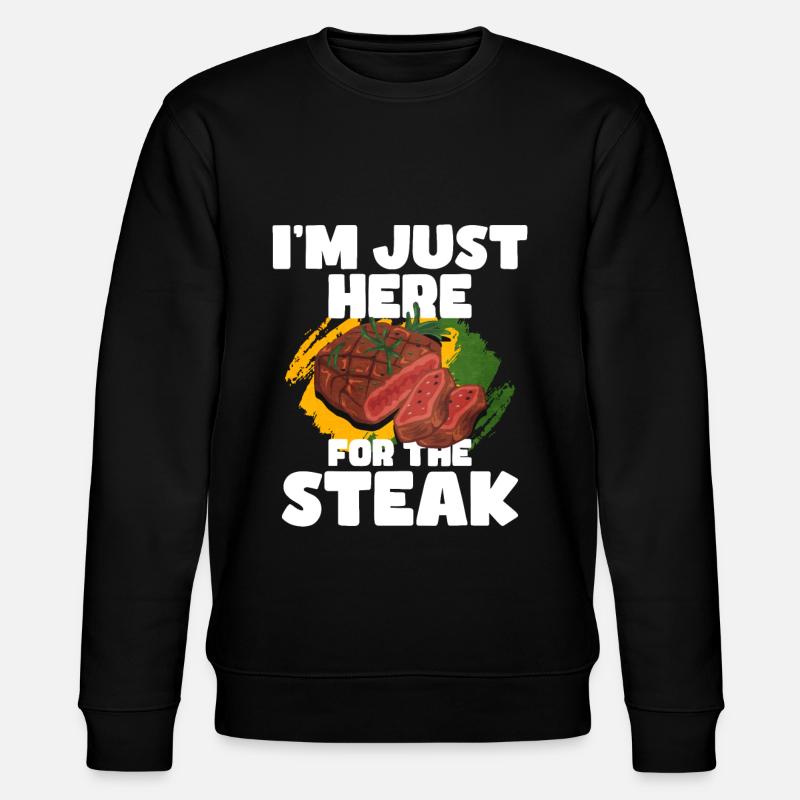 Bifteck - Sweat bio CHANGER Stanley/Stella Unisexe - noir