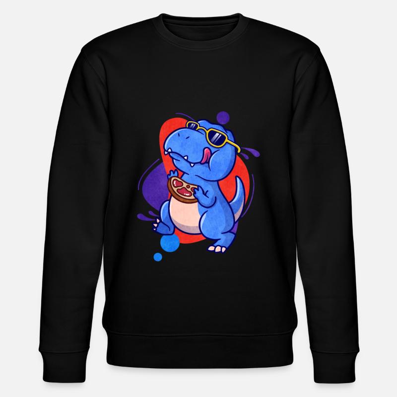 Steak - Stanley/Stella Unisex Bio-Sweatshirt CHANGER  - Schwarz