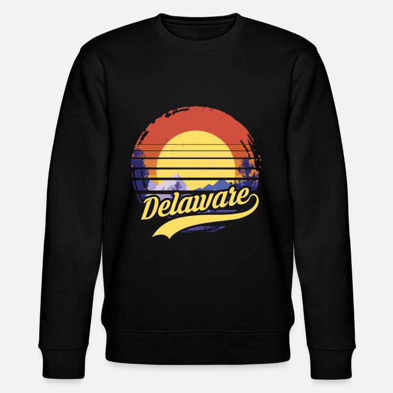 Delaware - Stanley/Stella CHANGER Unisex Organic Sweatshirt - black