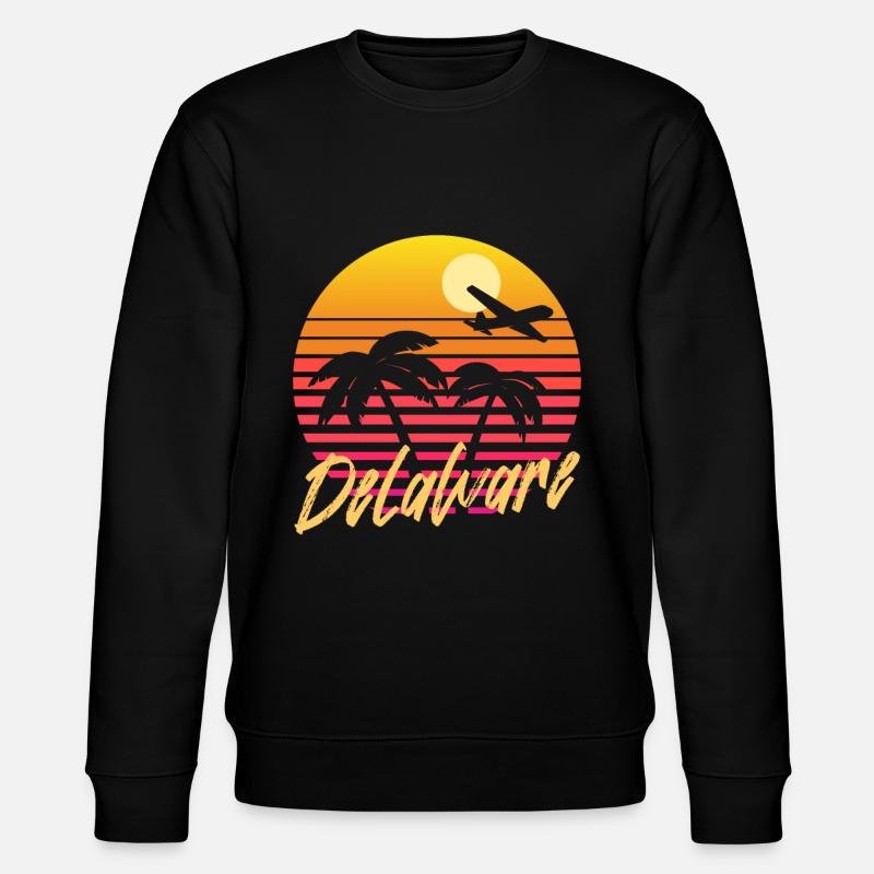 Delaware - Stanley/Stella CHANGER Unisex Organic Sweatshirt - black