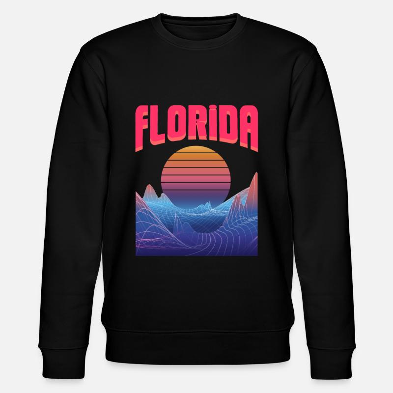 florida - Stanley/Stella Unisex Bio-Sweatshirt CHANGER  - Schwarz