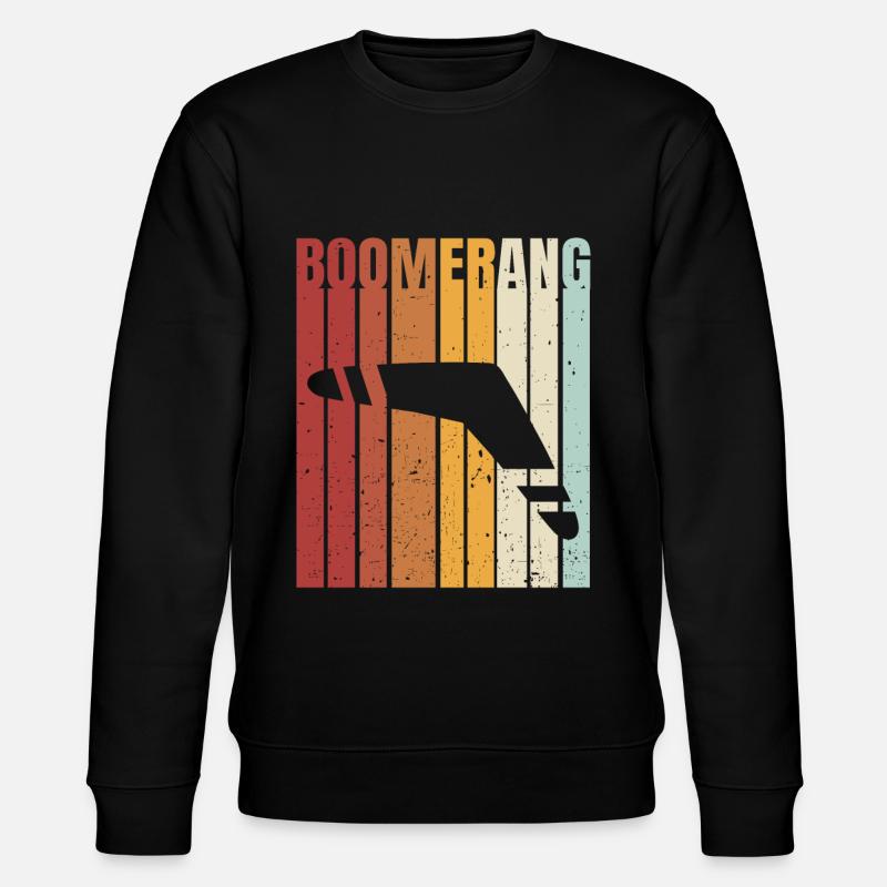 Boomerang - Stanley/Stella CHANGER Unisex Organic Sweatshirt - black
