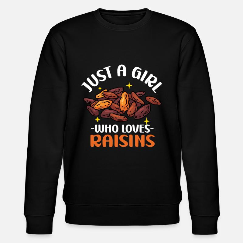 Raisins secs - Sweat bio CHANGER Stanley/Stella Unisexe - noir