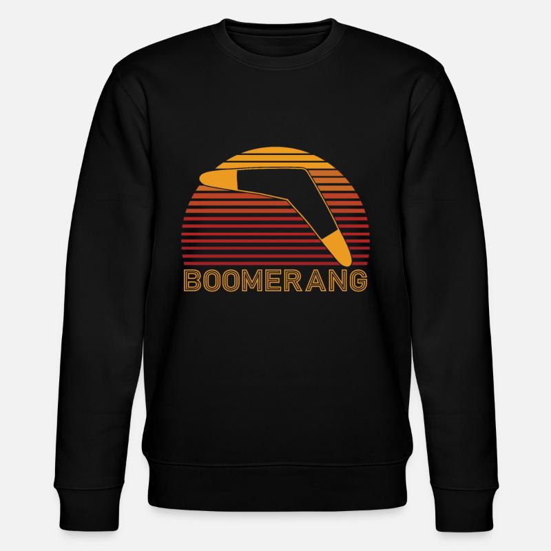 Boomerang - Sweat bio CHANGER Stanley/Stella Unisexe - noir