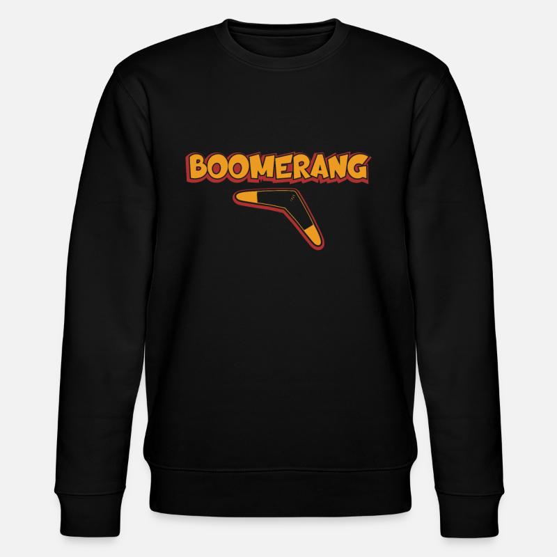 Boomerang - Stanley/Stella CHANGER Unisex Organic Sweatshirt - black