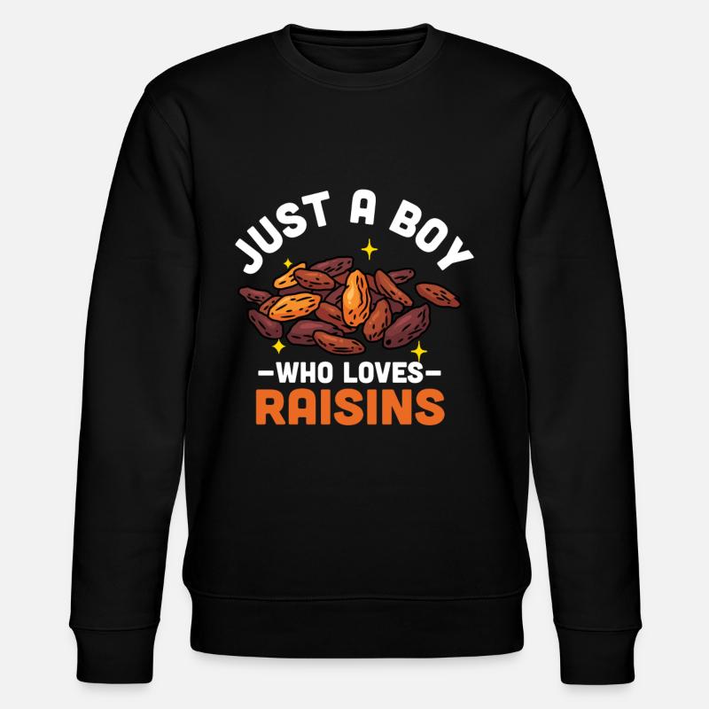 Raisins secs - Sweat bio CHANGER Stanley/Stella Unisexe - noir