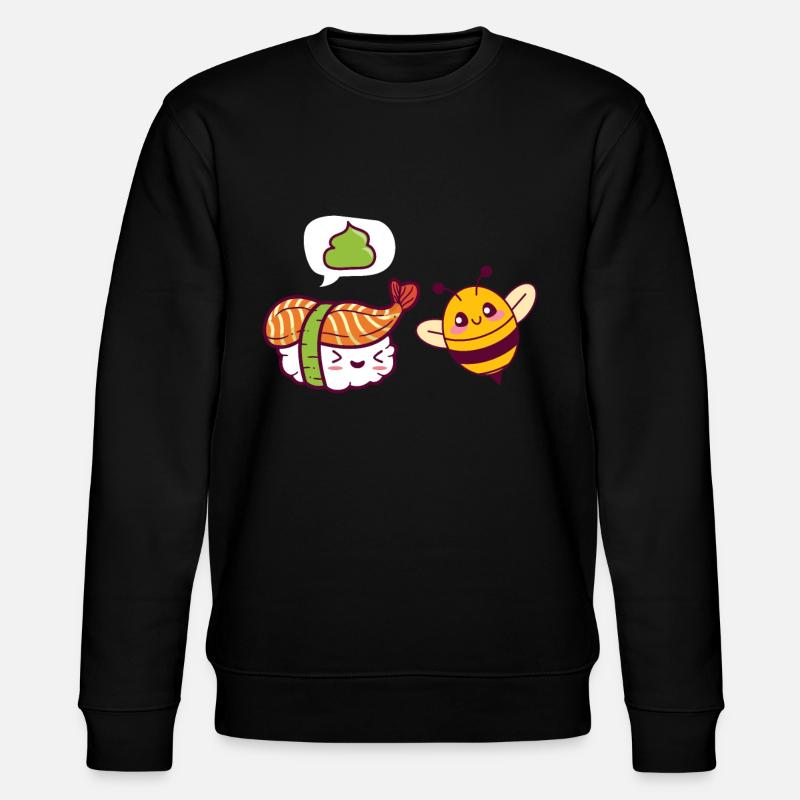 Wasabi - Stanley/Stella Unisex Bio-Sweatshirt CHANGER  - Schwarz