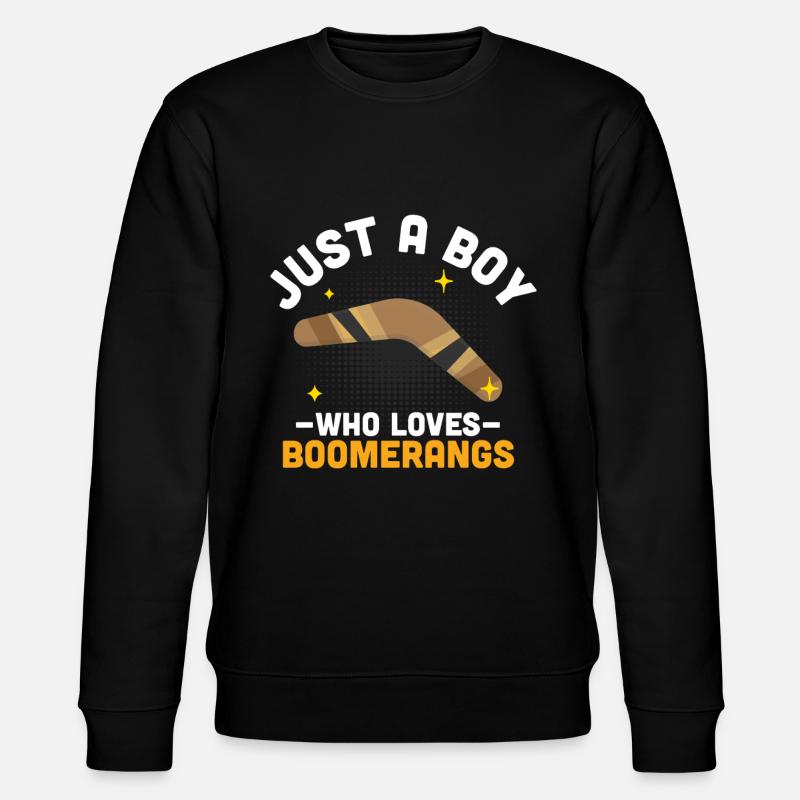 Boomerang - Sweat bio CHANGER Stanley/Stella Unisexe - noir