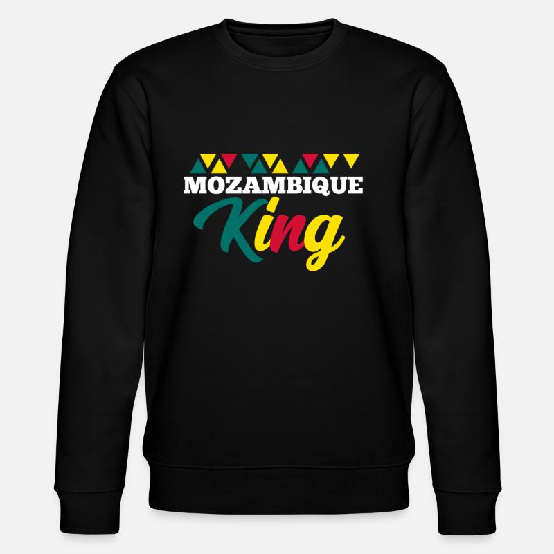 Mozambique - Sweat bio CHANGER Stanley/Stella Unisexe - noir