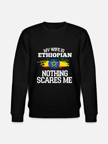Ethiopie Épouse - Sweat bio CHANGER Stanley/Stella Unisexe - noir