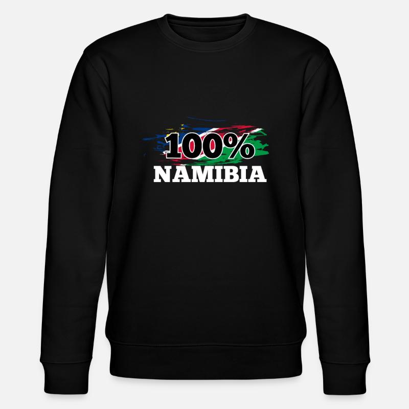 Namibia - Stanley/Stella CHANGER Unisex Organic Sweatshirt - black