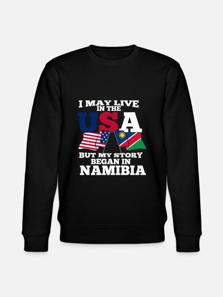 Namibia - Stanley/Stella CHANGER Unisex Organic Sweatshirt - black