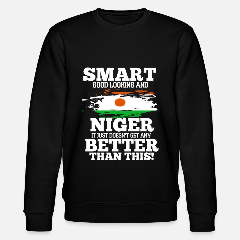 Niger - Sweat bio CHANGER Stanley/Stella Unisexe - noir