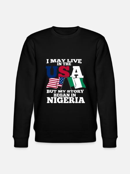 Nigeria - Stanley/Stella CHANGER Unisex Organic Sweatshirt - black