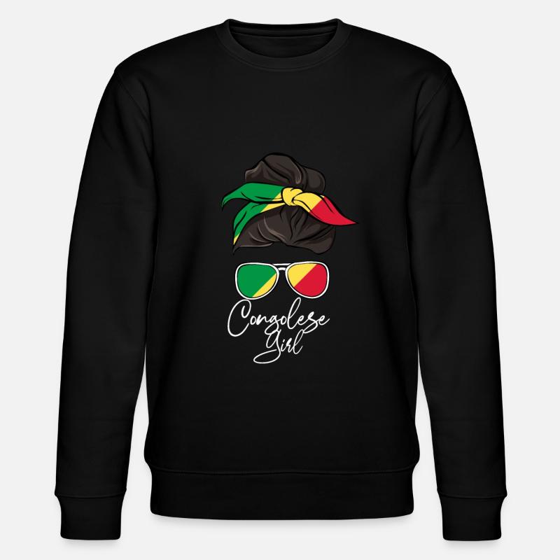 Congo - Stanley/Stella CHANGER Unisex Organic Sweatshirt - black