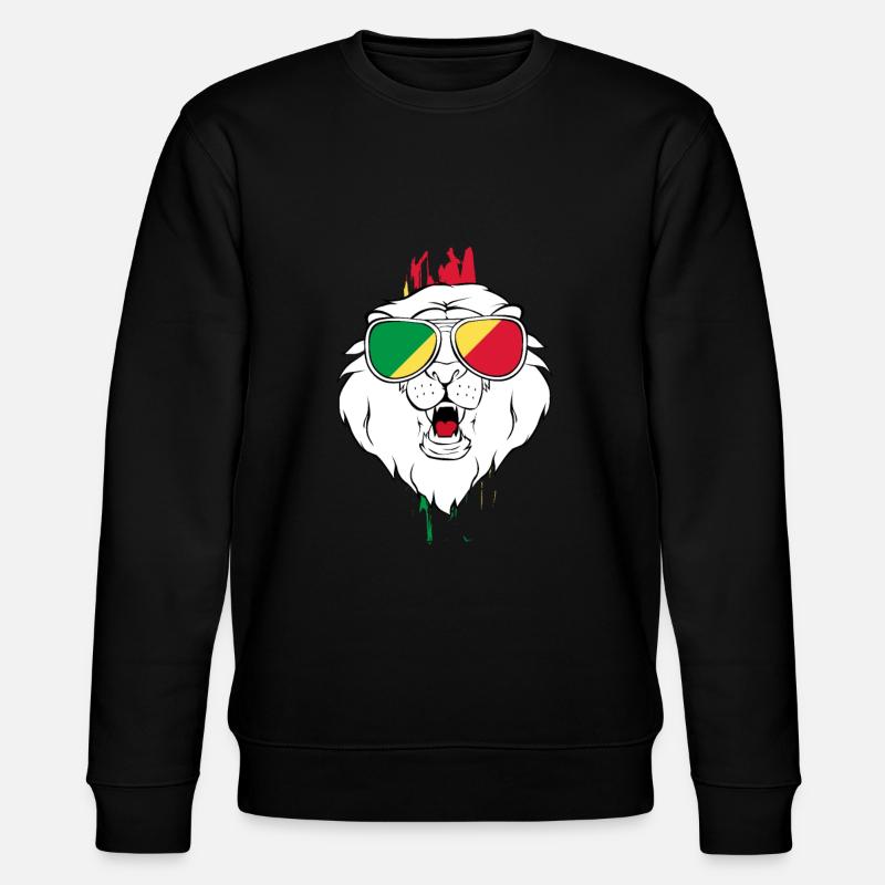 Congo - Stanley/Stella CHANGER Unisex Organic Sweatshirt - black