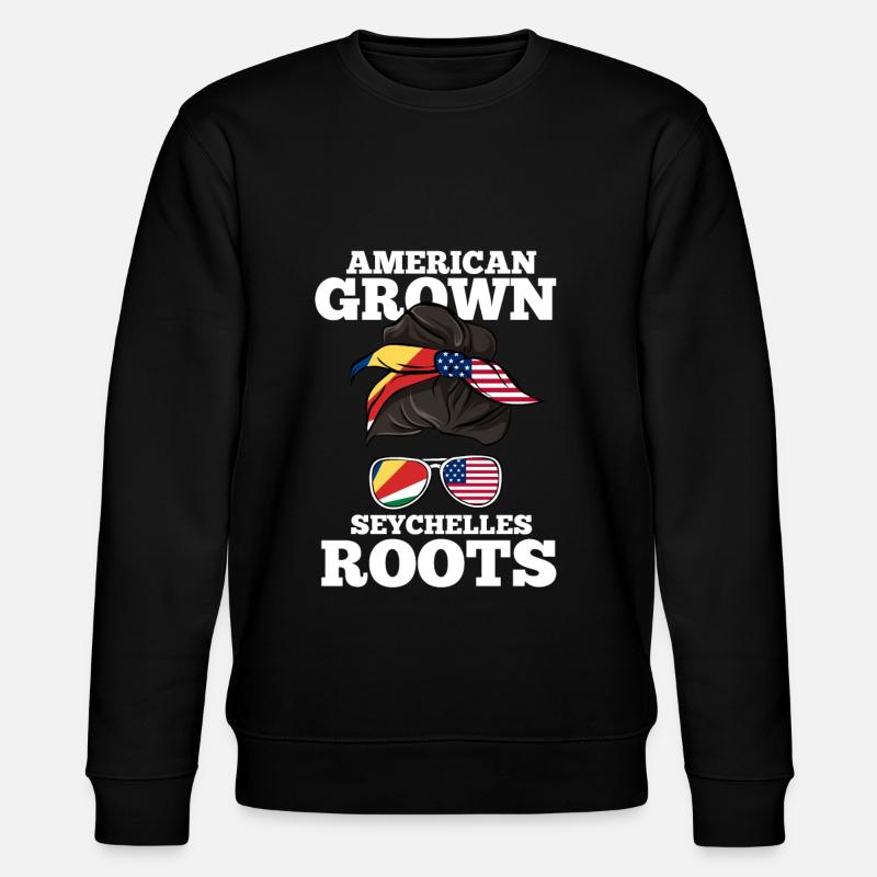 Seychelles - Sweat bio CHANGER Stanley/Stella Unisexe - noir