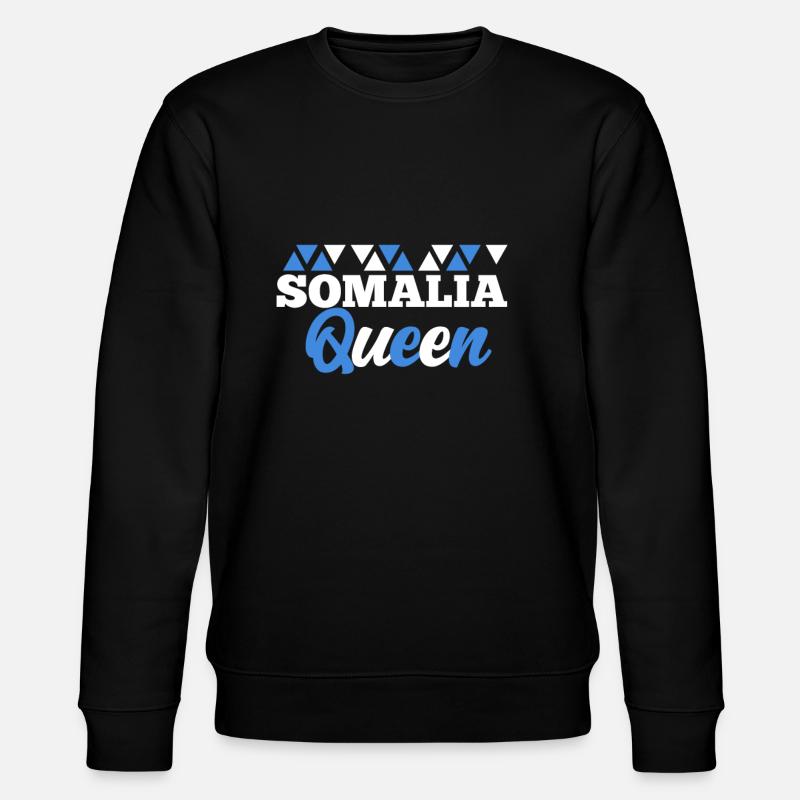 Somalia - Stanley/Stella Unisex Bio-Sweatshirt CHANGER  - Schwarz