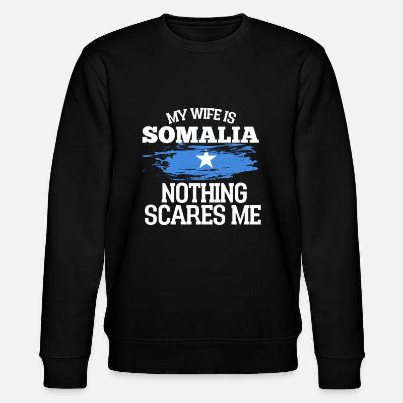 Somalie - Sweat bio CHANGER Stanley/Stella Unisexe - noir