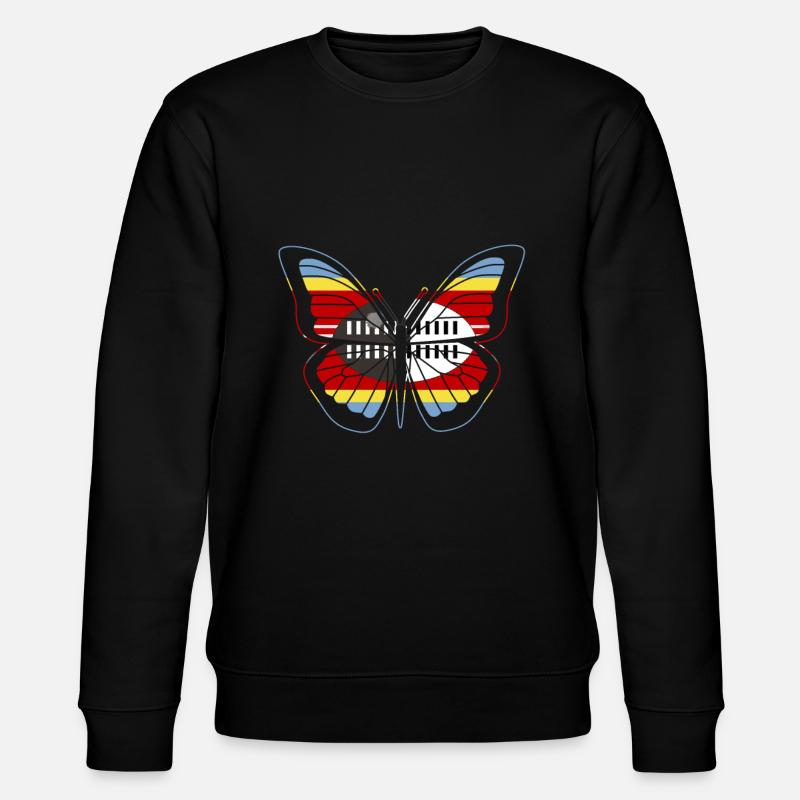 Swaziland - Sweat bio CHANGER Stanley/Stella Unisexe - noir