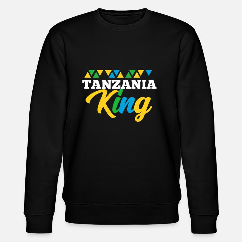 Tanzanie - Sweat bio CHANGER Stanley/Stella Unisexe - noir