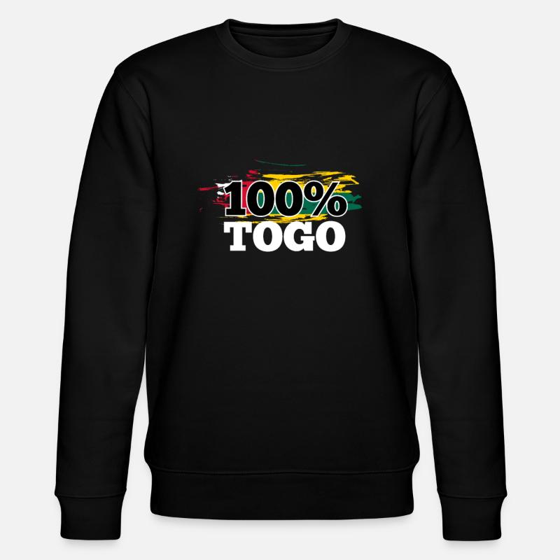 Togo - Stanley/Stella Unisex Bio-Sweatshirt CHANGER - Schwarz