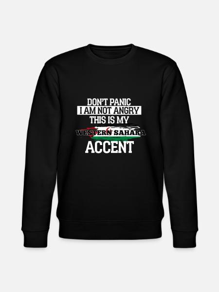 Western Sahara - Stanley/Stella CHANGER Unisex Organic Sweatshirt - black