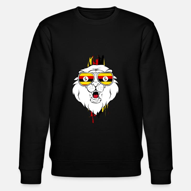 Ouganda - Sweat bio CHANGER Stanley/Stella Unisexe - noir