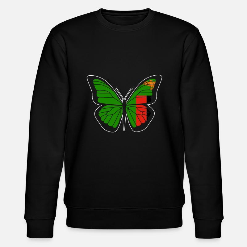 Sambia - Stanley/Stella Unisex Bio-Sweatshirt CHANGER  - Schwarz