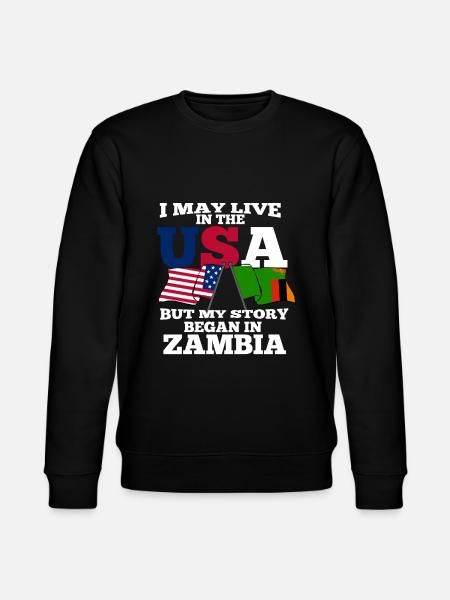 Zambia - Stanley/Stella CHANGER Unisex Organic Sweatshirt - black