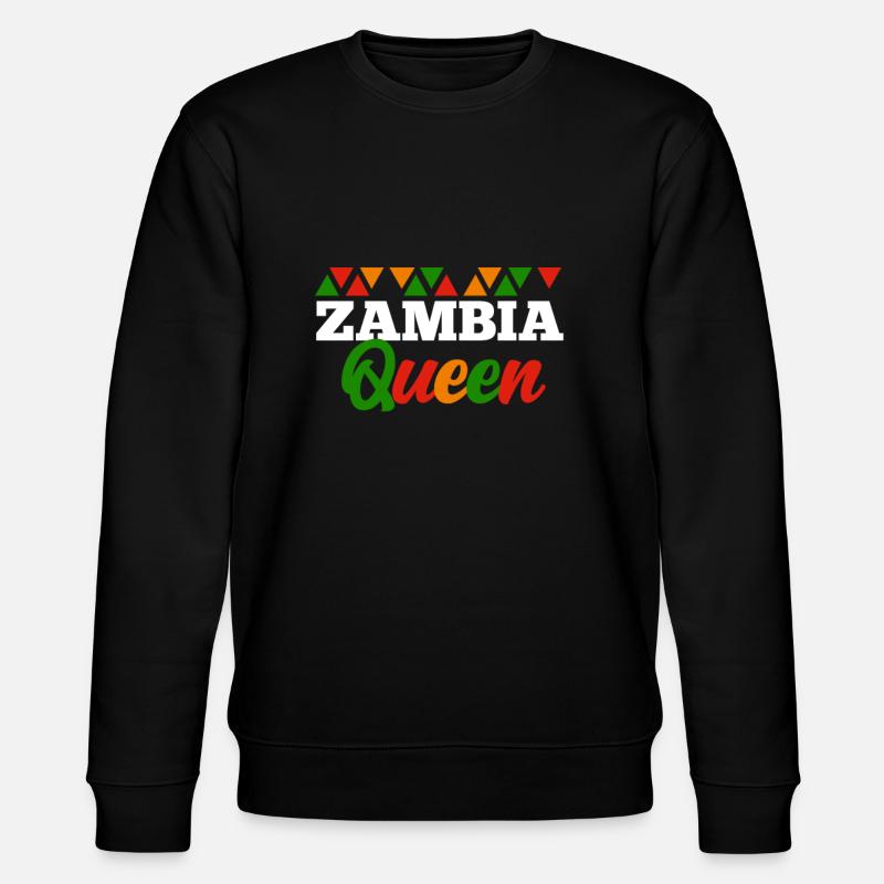 Sambia - Stanley/Stella Unisex Bio-Sweatshirt CHANGER  - Schwarz