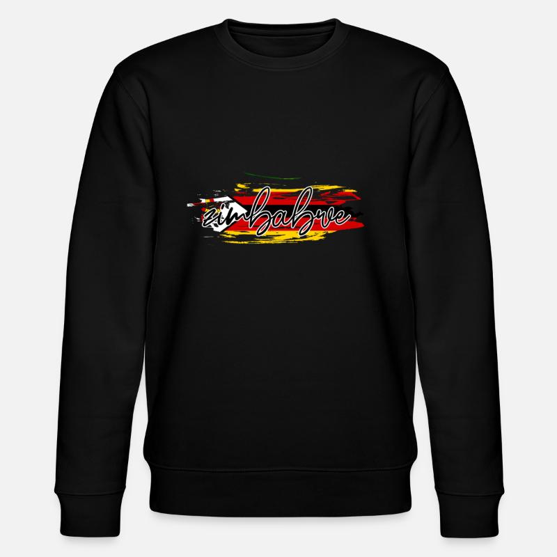 Zimbabwe - Sweat bio CHANGER Stanley/Stella Unisexe - noir