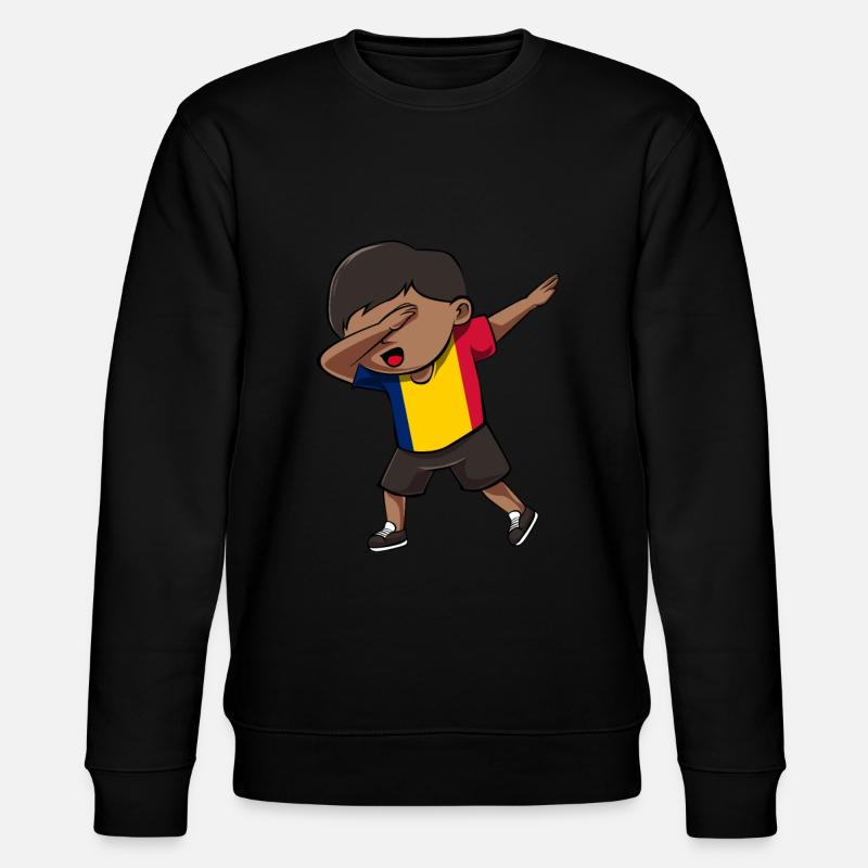 Chad - Stanley/Stella Unisex Bio-Sweatshirt CHANGER  - Schwarz