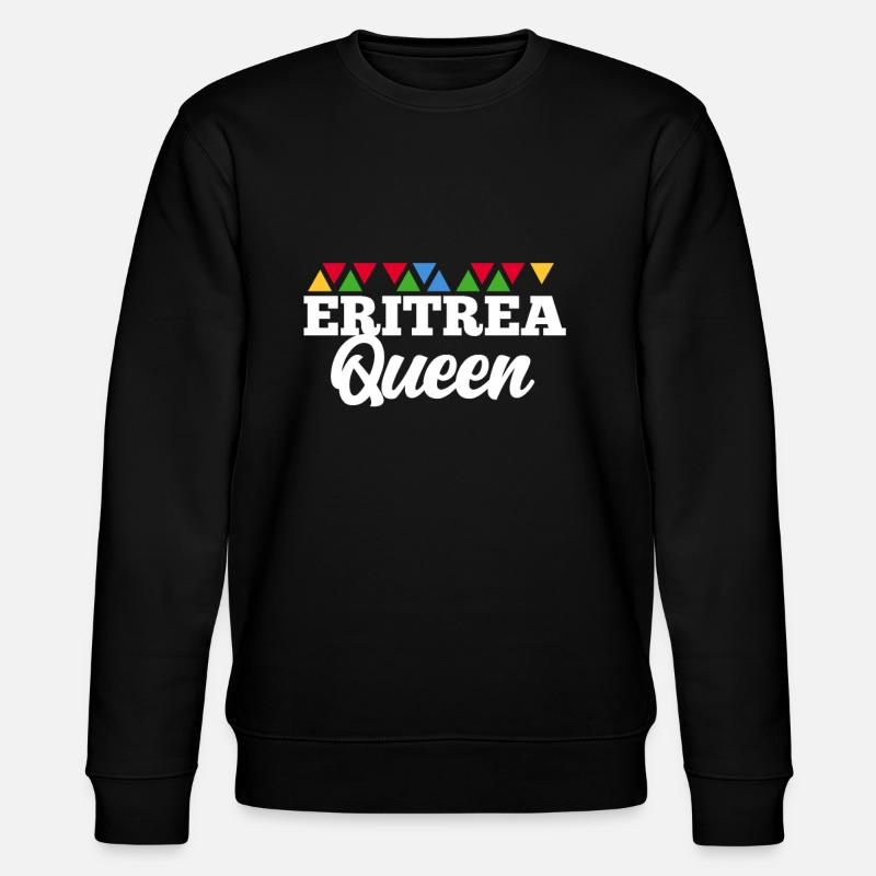 Eritrea - Stanley/Stella CHANGER Unisex Organic Sweatshirt - black