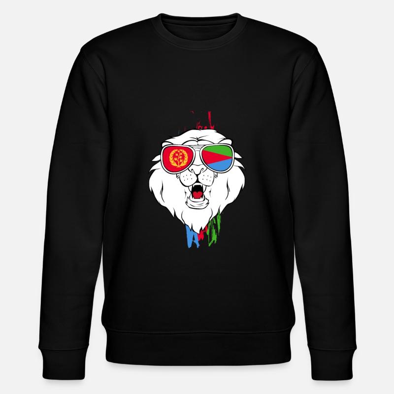 Eritrea - Stanley/Stella CHANGER Unisex Organic Sweatshirt - black