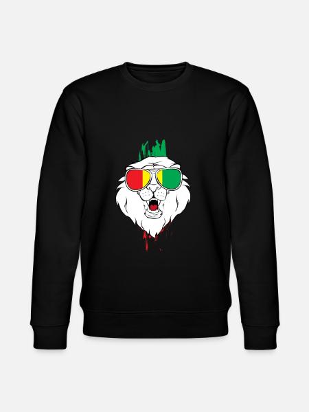Guinea Queen - Stanley/Stella CHANGER Unisex Organic Sweatshirt - black