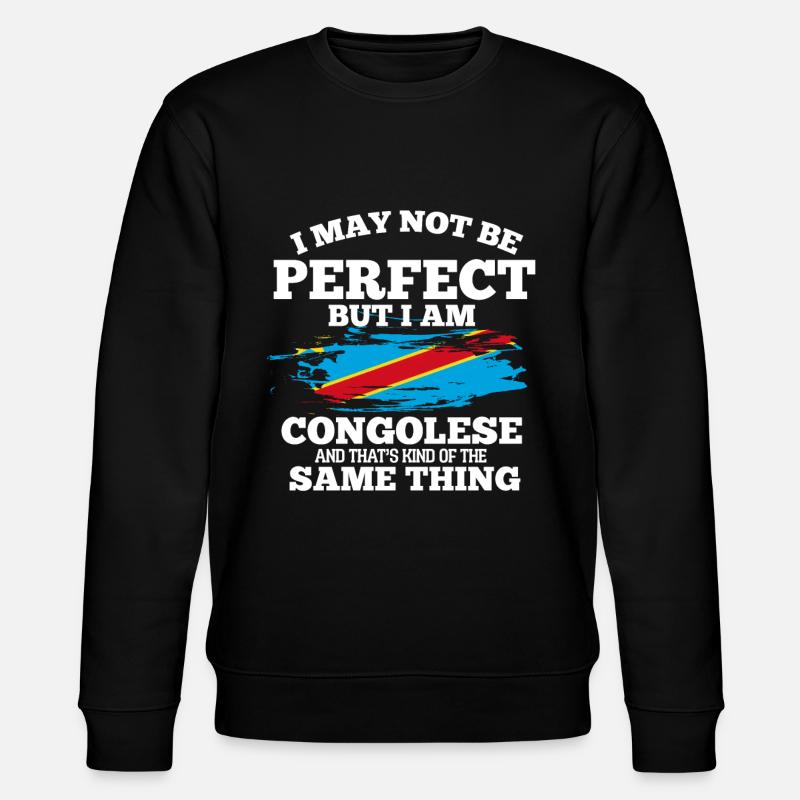 Congo - Stanley/Stella CHANGER Unisex Organic Sweatshirt - black