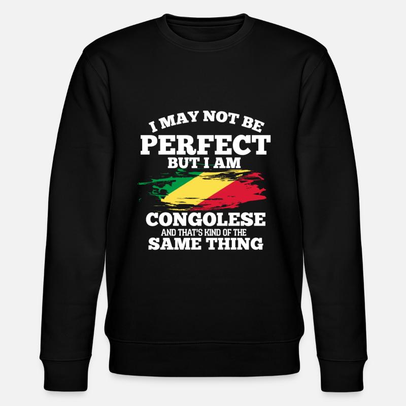 Congo - Sweat bio CHANGER Stanley/Stella Unisexe - noir