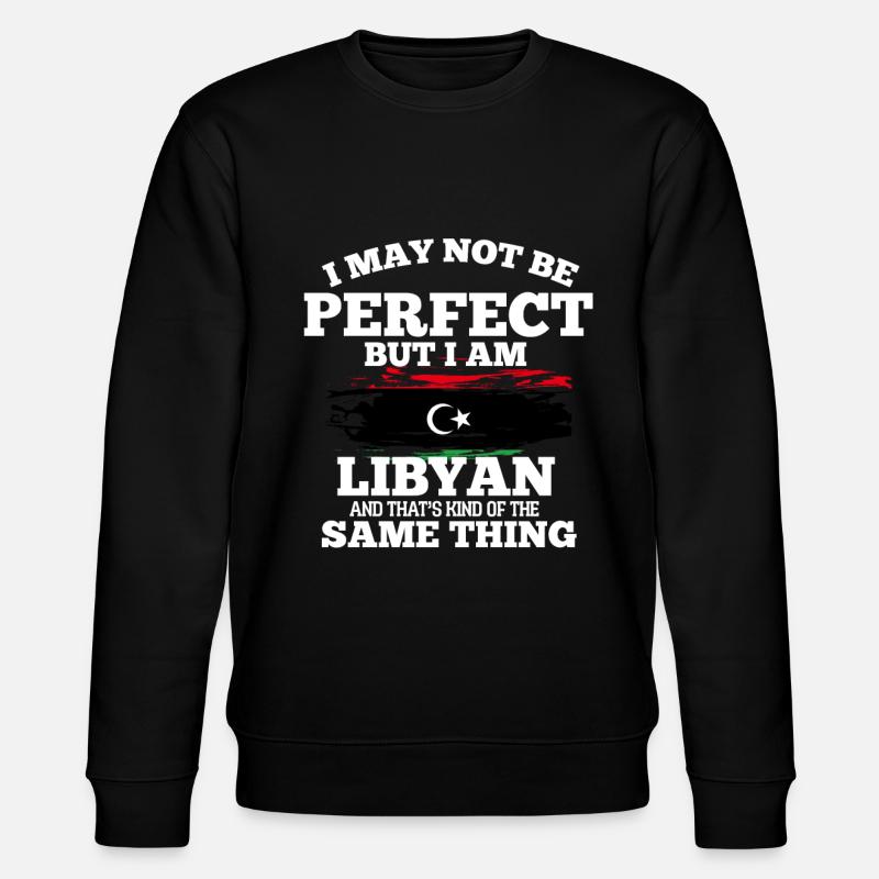 Libya - Stanley/Stella CHANGER Unisex Organic Sweatshirt - black