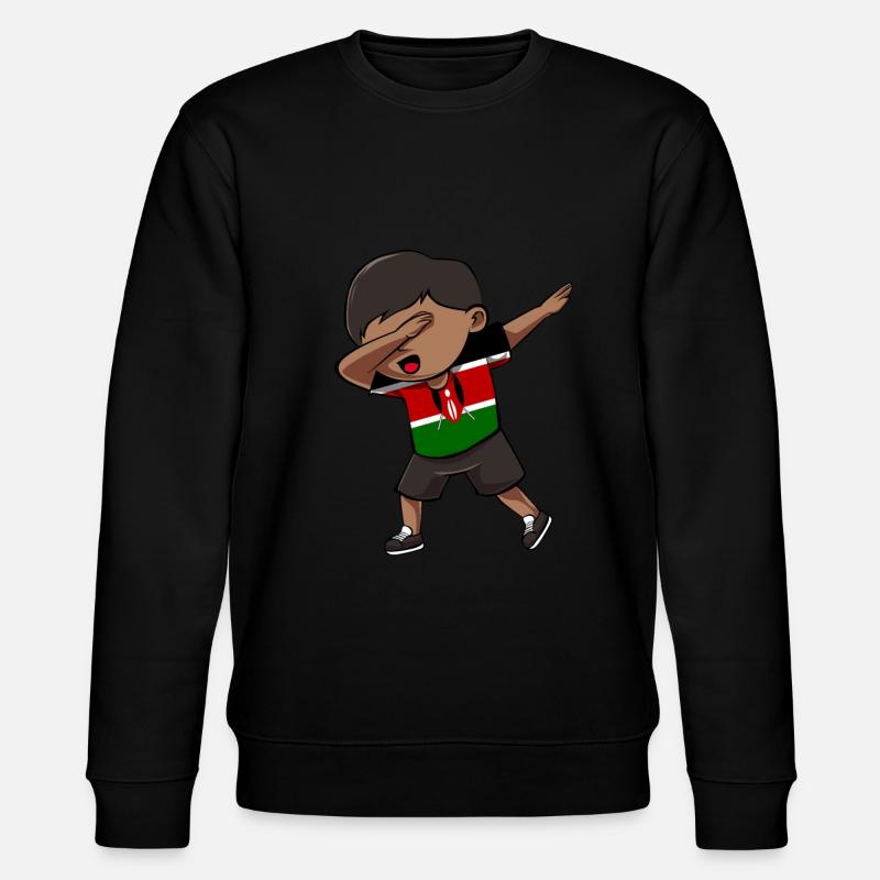 Kenya - Sweat bio CHANGER Stanley/Stella Unisexe - noir