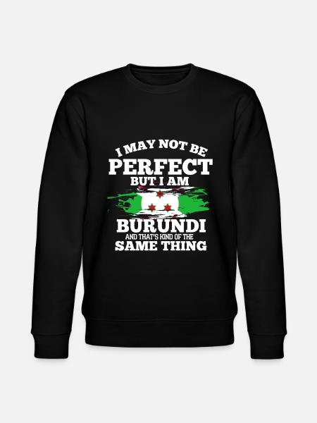 Burundi - Stanley/Stella CHANGER Unisex Organic Sweatshirt - black