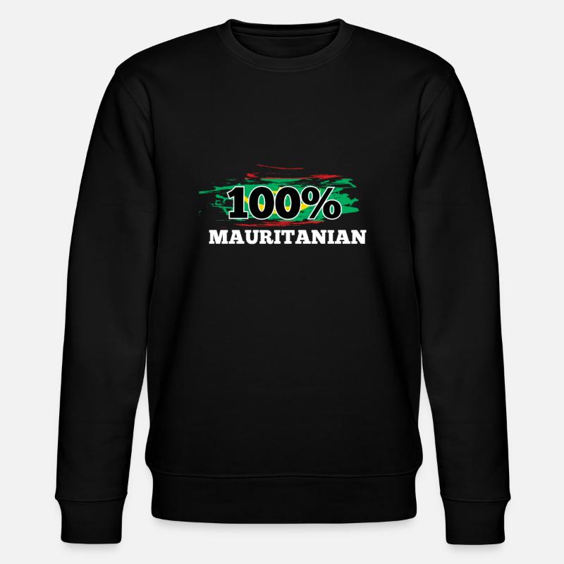 Mauretanien - Stanley/Stella Unisex Bio-Sweatshirt CHANGER  - Schwarz