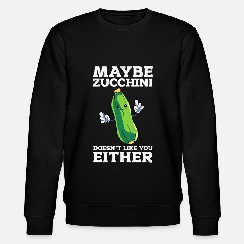 Courgette - Stanley/Stella CHANGER Unisex Organic Sweatshirt - black