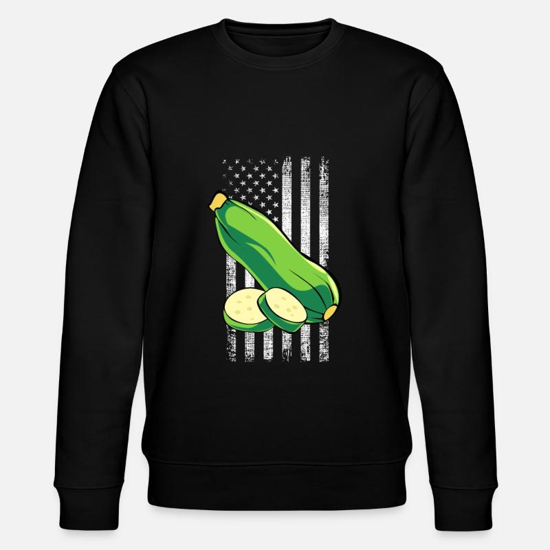 Courgette - Stanley/Stella CHANGER Unisex Organic Sweatshirt - black