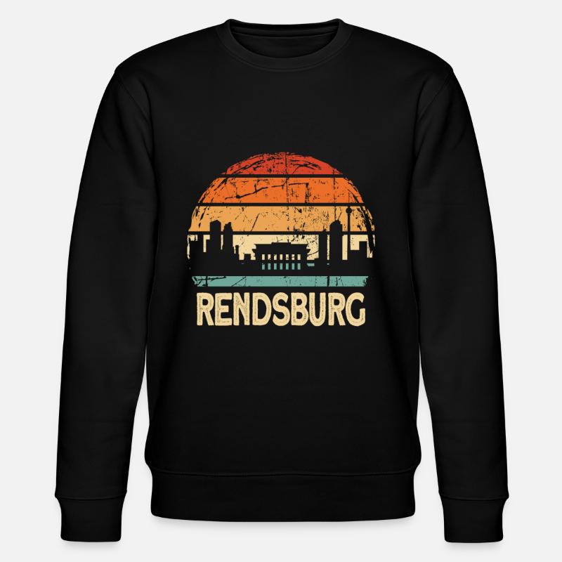 Rendsburg - Sweat bio CHANGER Stanley/Stella Unisexe - noir
