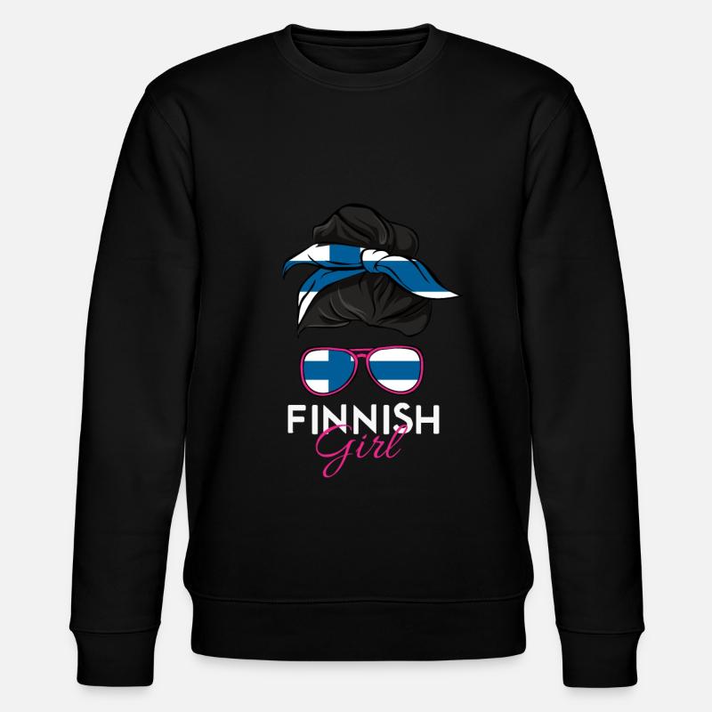 Filles finlandaises - Sweat bio CHANGER Stanley/Stella Unisexe - noir