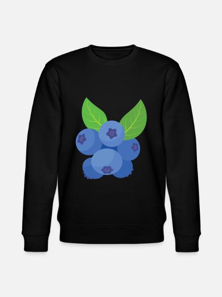 Blauberren Blauberre Geschenk - Stanley/Stella Unisex Bio-Sweatshirt CHANGER - Schwarz