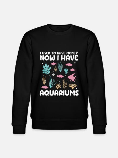 Aquarium - Stanley/Stella CHANGER Unisex Organic Sweatshirt - black