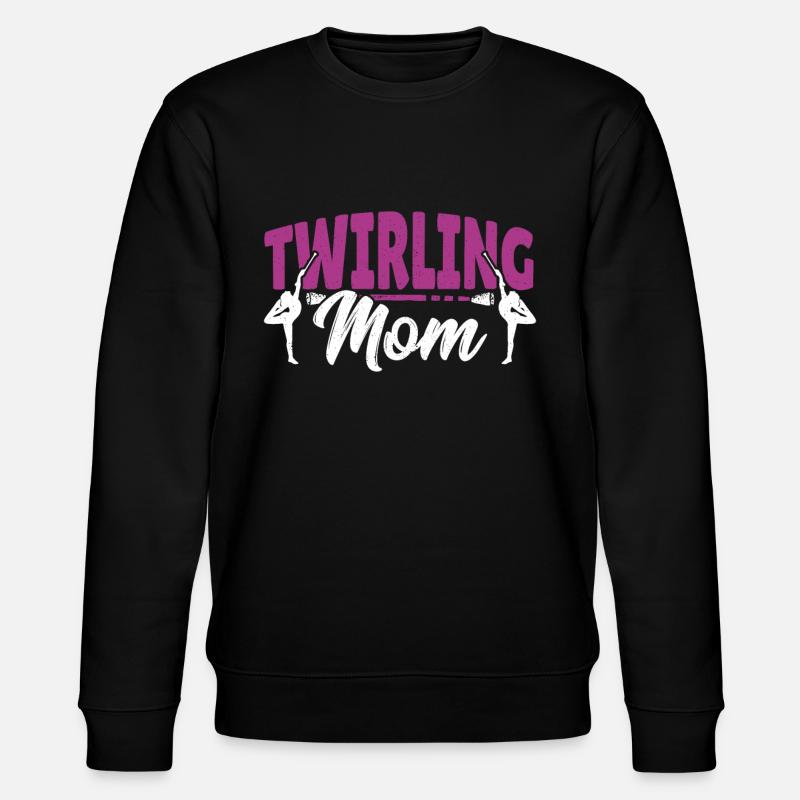 Bâton Twirling Bâton Twirler cadeau - Sweat bio CHANGER Stanley/Stella Unisexe - noir