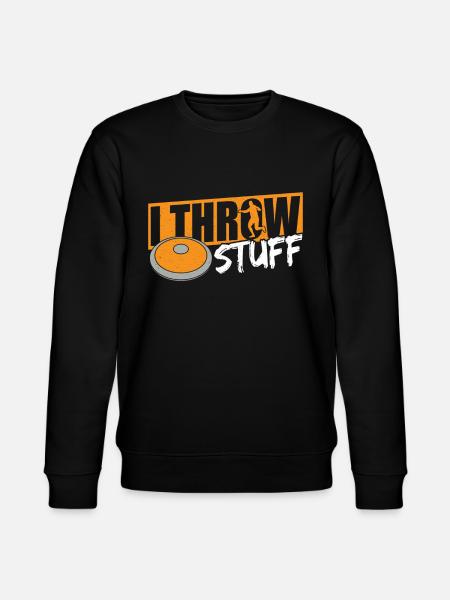 Discus Throw Discus Thrower Gift - Stanley/Stella CHANGER Unisex Organic Sweatshirt - black